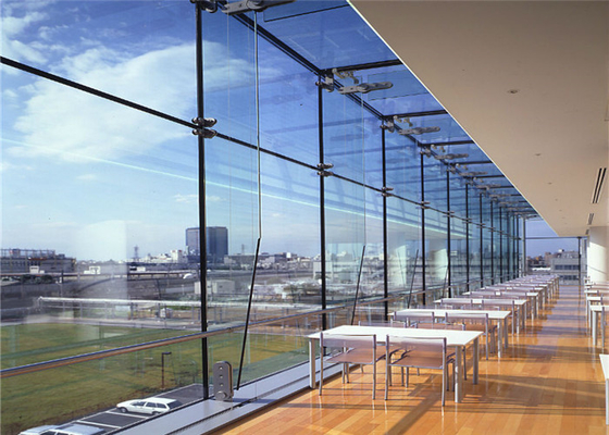 0.55mm - 25 mm Thickness Ultra White Float Glass For Construction CE Certified