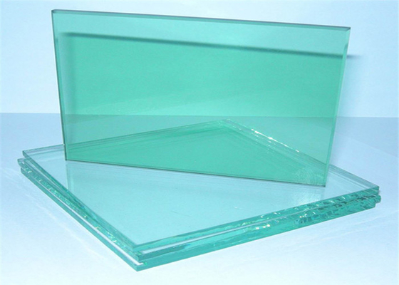 Flexible Size Clear Toughened Float Glass Smooth / Flat Surface With Good Vision
