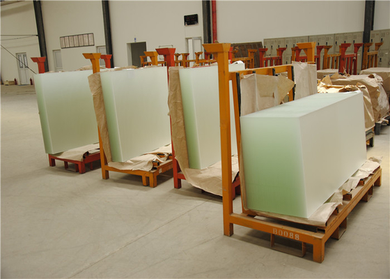 High Light  Transmittance Tempered Solar Glass / Low Iron Patterned Glass For Solar Cell