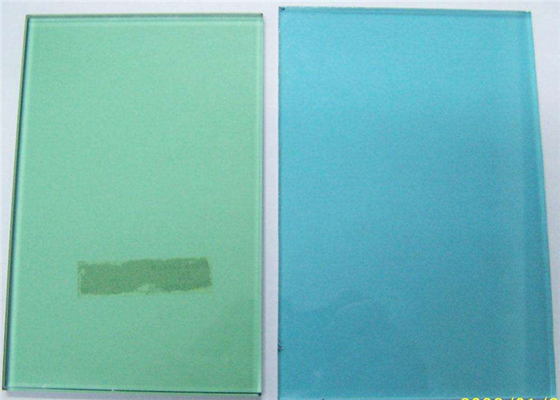 F - Green Tinted Float Glass 4mm - 12mm  Thickness For Building Sample Available
