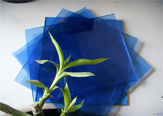 Smooth Surface Dark Blue Float Glass 4mm 5mm 5.5mm 6mm 8mm 10mm Thickness