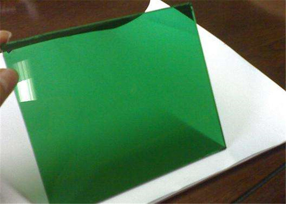 Dark Green Tinted Float Glass 3mm - 12mm Thickness For Building Glass