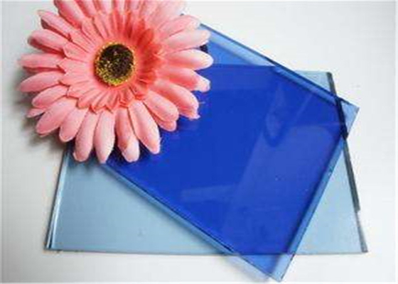Light Blue Tinted Tempered Glass For Interior Glass Screens Sample Available