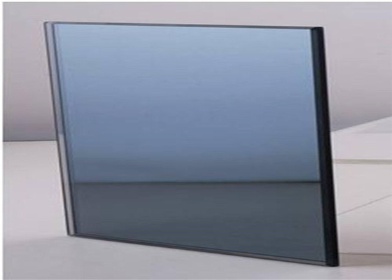 Shape Customized Dark Grey Tinted Glass , Tinted Plate Glass For Windows / Doors