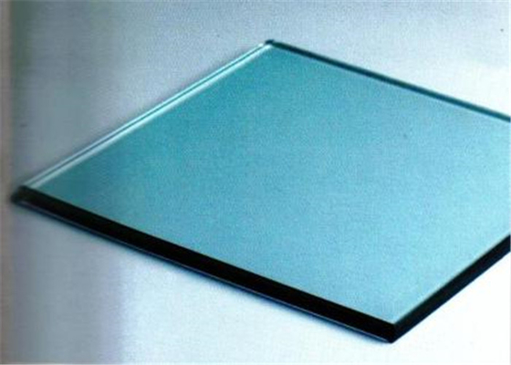 Edge Grinding Drilling Tempered Safety Glass / 8mm Toughened Glass For Windows