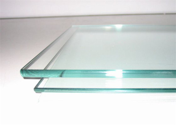 3 mm - 19mm Thickness Tempered Safety Glass For Curtain Wall / Pool Fence