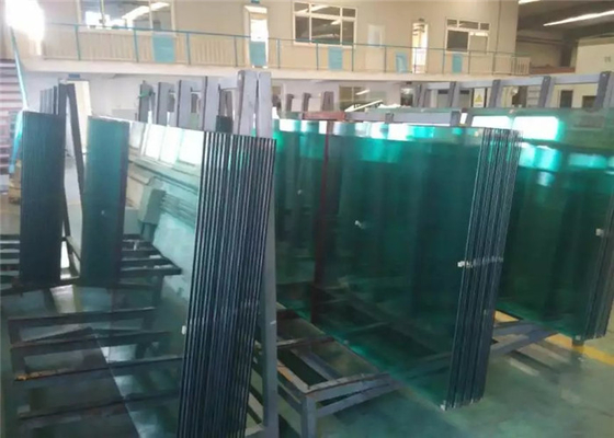 8mm Thickness Tempered Safety Glass / Toughened Glass Cut To Size Polished Edges