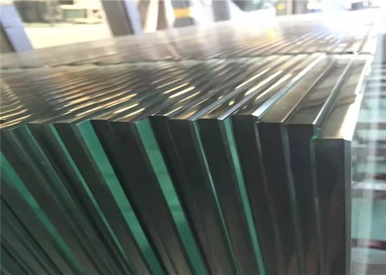 Clear Tempered Safety Glass 3mm - 19mm Toughened Glass For Partition Wall