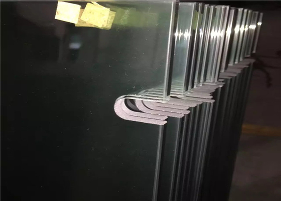 Thickness 10mm 12mm Tempered Glass / Toughened Laminated Glass For Construction