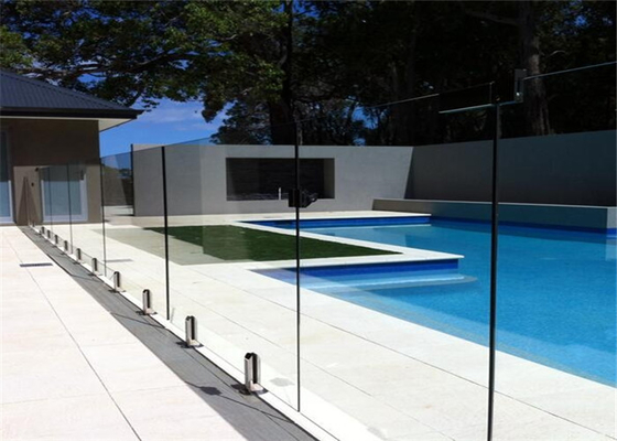 High Strength Clear Tempered Safety Glass Large Size With Good Thermal Stability