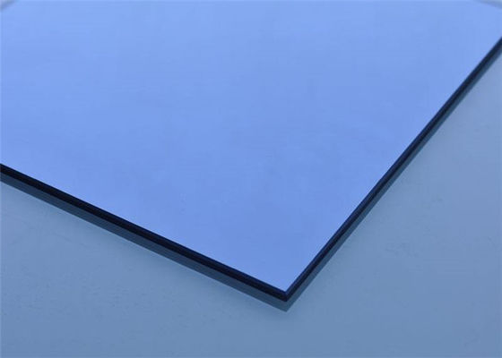 Easy To Clean Reflective Float Glass Reflective Glass Various Colors