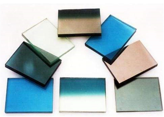 Multicolor Reflective Float Glass With Good Sight Shading Function CE Approved