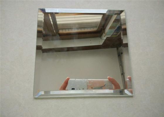Beautiful Decorative Silver Mirror Glass Sheet Double Coated Paint Sample Available