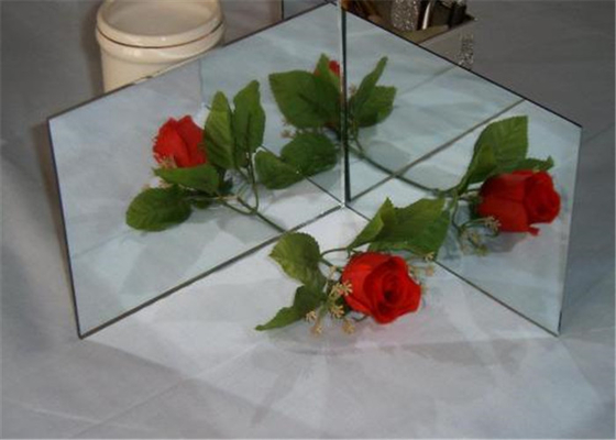 Beautiful Decorative Silver Mirror Glass Sheet Double Coated Paint Sample Available