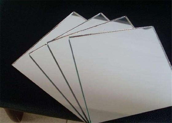 Environment Protection Silver Mirror Glass Sheets With 4mm - 10mm Thickness