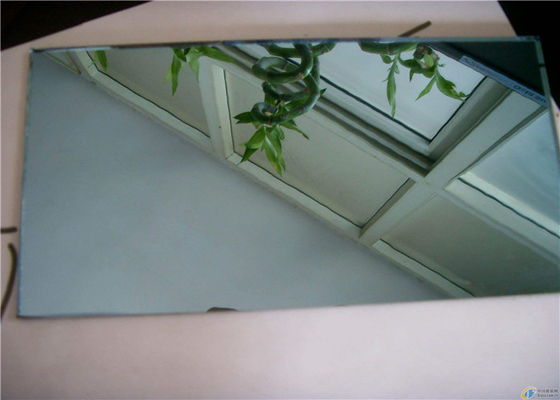 Decorative Coated Thin Mirror Glass , Custom Size Mirror Glass For Furniture