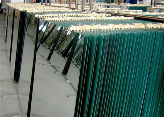 1.8mm - 6 mm Thickness Aluminum Mirror Glass Float Type For Frameless Mirrors