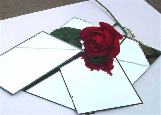 1.8mm - 6 mm Thickness Aluminum Mirror Glass Float Type For Frameless Mirrors