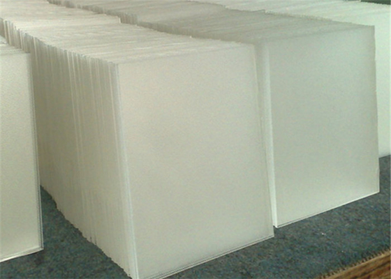 Low Iron Patterned Tempered Glass / Solar Photovoltaic Glass For Greenhouse
