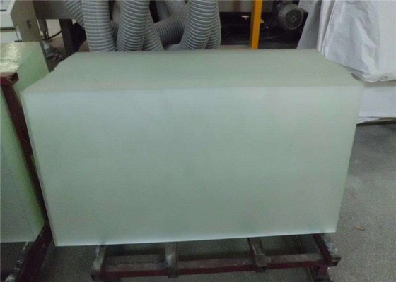 High Transparent AR Coating Low Iron Tempered Glass Flat Shape For PV Panel