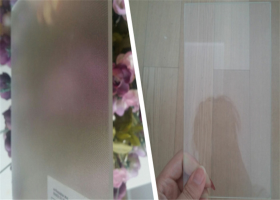 High Solar Transmittance Low Iron Toughened Glass Size Customized For Decorative