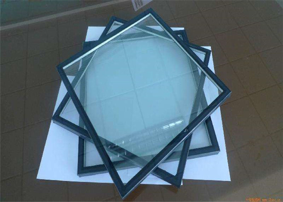 Double Glazed Insulated Tempered Glass / Tempered Safety Glass For Airports