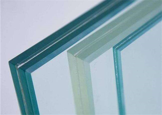 Decorative Clear Tempered PVB Laminated Glass / Tempered Safety Glass For Stairs