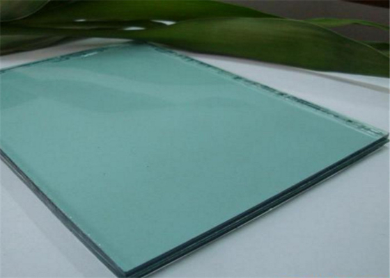 Coloured PVB Laminated Glass / 6mm Laminated Glass For Exhibition Hall