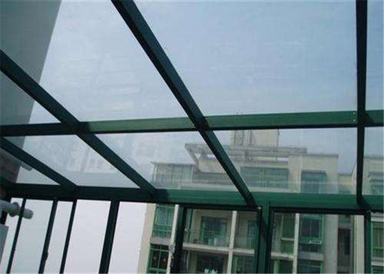 Different Thickness Edge Polished Clear Laminated Safety Glass For Construction Glass Sample Available