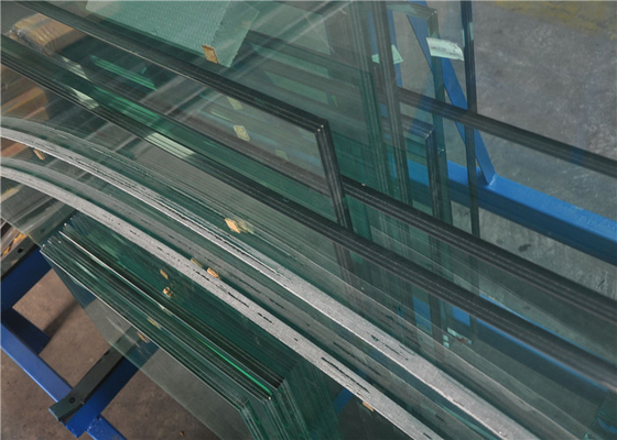 6.38mm Thickness Tinted PVB Laminated Safety Glass For Building Material