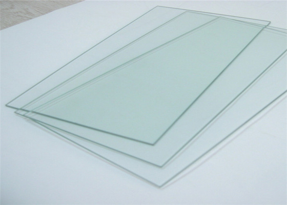 White Low Iron Float Glass , Ultra Clear Low Iron Glass For Window / Door