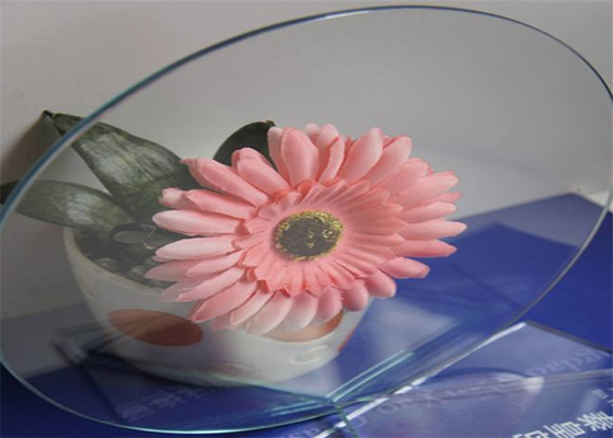 Clear 2mm Glass Cut To Size , Toughened Glass Sheet For Decoration Mirror