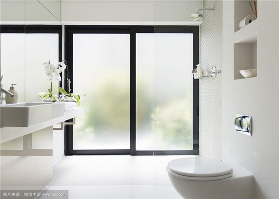 Windows / Doors Temporary Frosted Glass , Acid Etched Glass Free Sample Available