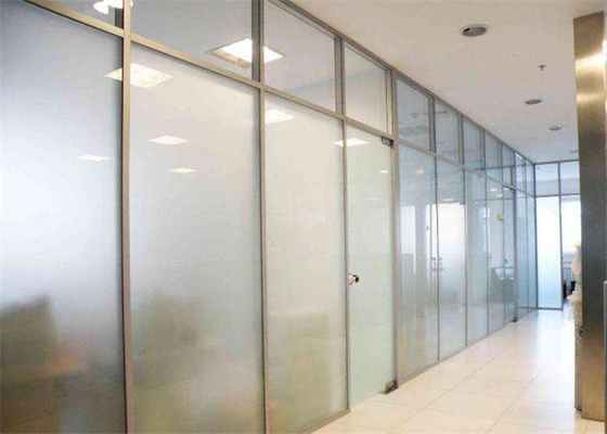 4mm  - 19mm Thickness Clear Frosted Glass , Tinted / Colored Frosted Glass