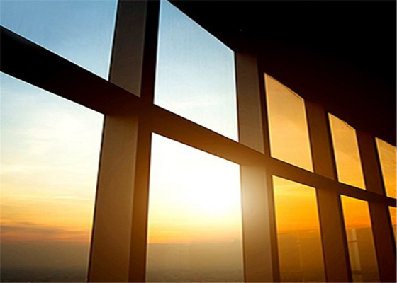 Low E Insulated Tempered Glass Panels High Visible Light Transmission For Building Facade