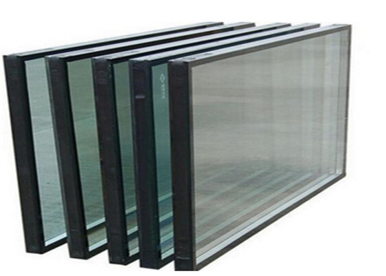 Hard Coated / Soft Coated Low E Glass Clear Color With Stable Chemical Performance