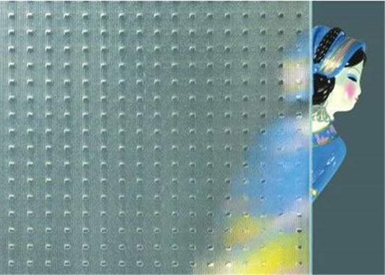 Clear Bronze Mistlite Patterned Glass Sheets , Textured Patterned Glass For Decoration