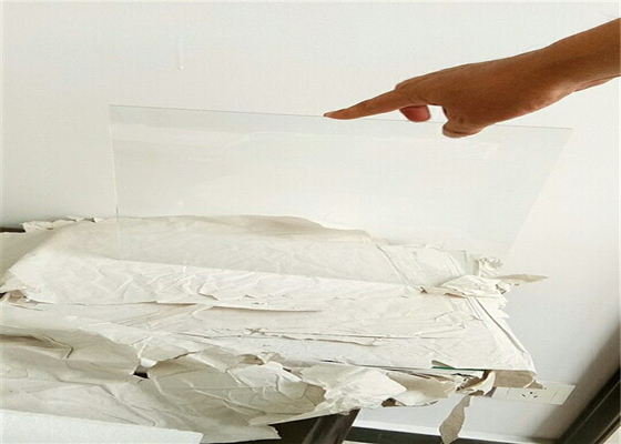 1.8MM-19MM Extra Clear Float Glass / Low Iron Toughened Glass Custom