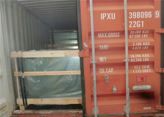 Temperable Grade Tempered Safety Glass , Flat Solid Toughed Glass