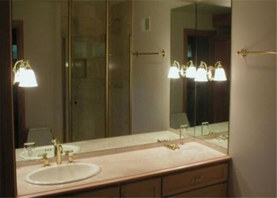 2mm 4mm 6mm Clear Float Type Silver Coated Mirror Glass for Decorative