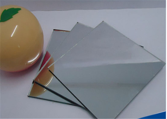 Eco Friendly Clear Aluminum Mirror Glass Double Coated 2mm to 6mm Waterproof