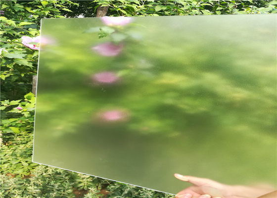 4mm Thickness Ultra Clear Tempered Glass , Solar Tempered Glass Flat Edge