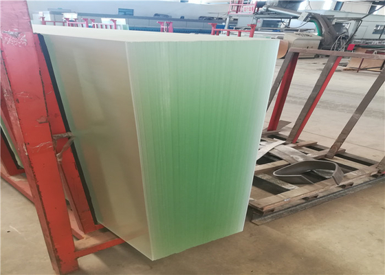 Mistlite Pattern Transparent Solar Glass , 4MM Tempered Glass For Solar Panels